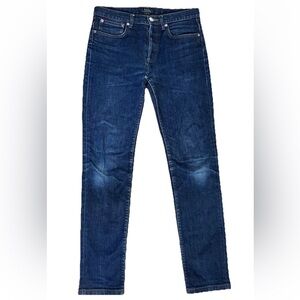 APC Petit Standard Men’s 29 Dark Japanese Selvedge Denim Jeans Slim Straight